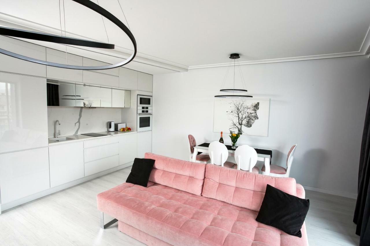 Apartament Z Basenem I Widokiem Na Motlawe Gdansk Dış mekan fotoğraf